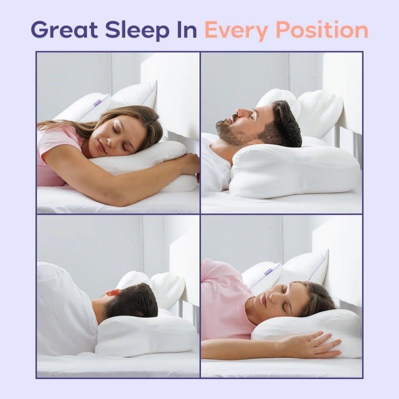 Say Goodbye to Neck Pain - SoftDreams Memory Foam Pillow